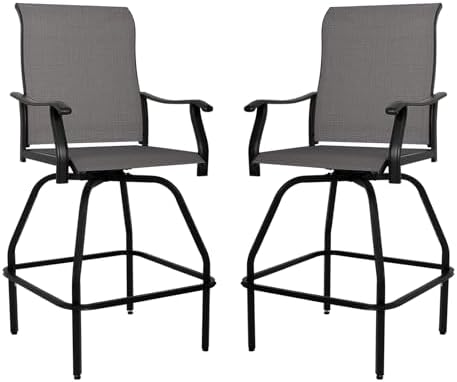 Outdoor Furniture Grey - Ensemble de bar de patio 2