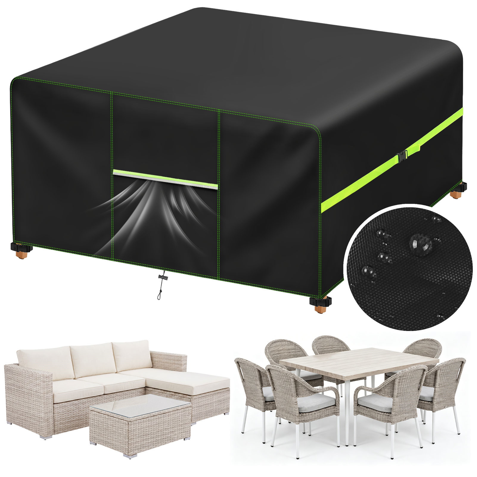 Outdoor Furniture Rattan - Housse de protection pour mobilier de