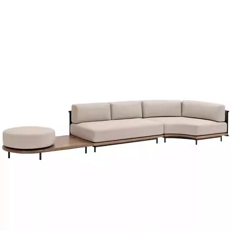 Outdoor Furniture Rattan - Canapé d'extérieur en rotin de style