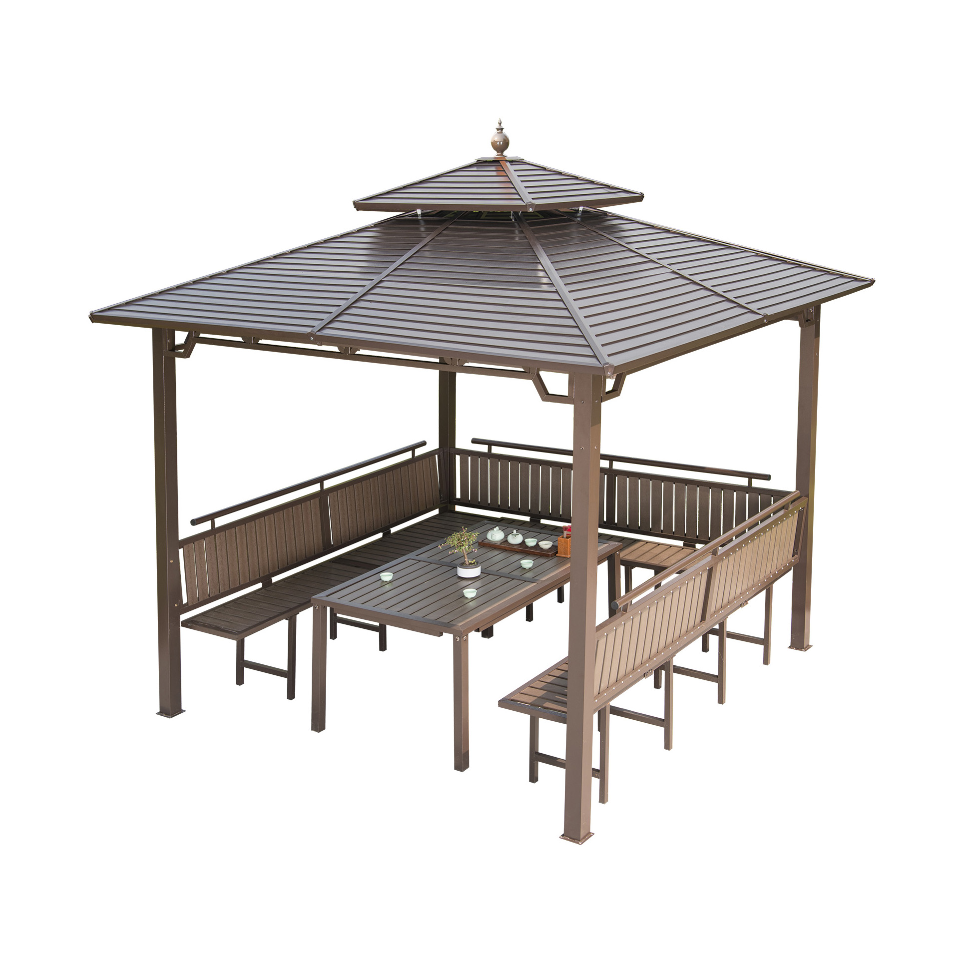 Outdoor Furniture Cost - Gazebo de jardin en acier galvanisé