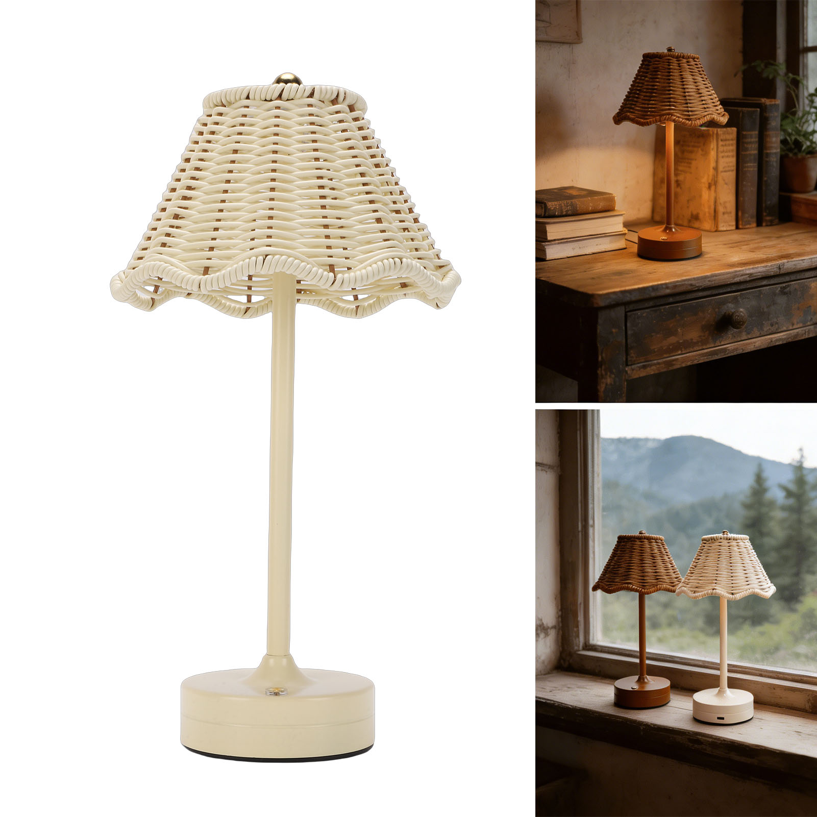 Outdoor Furniture Sale - Lampe de table LED vintage en