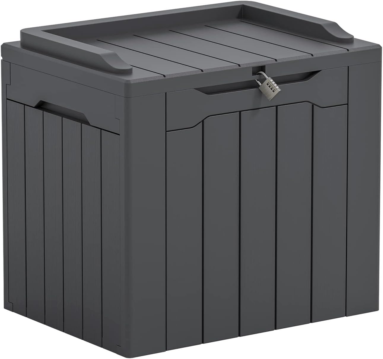 Outdoor Furniture Grey - Boîte de rangement extérieure de 31