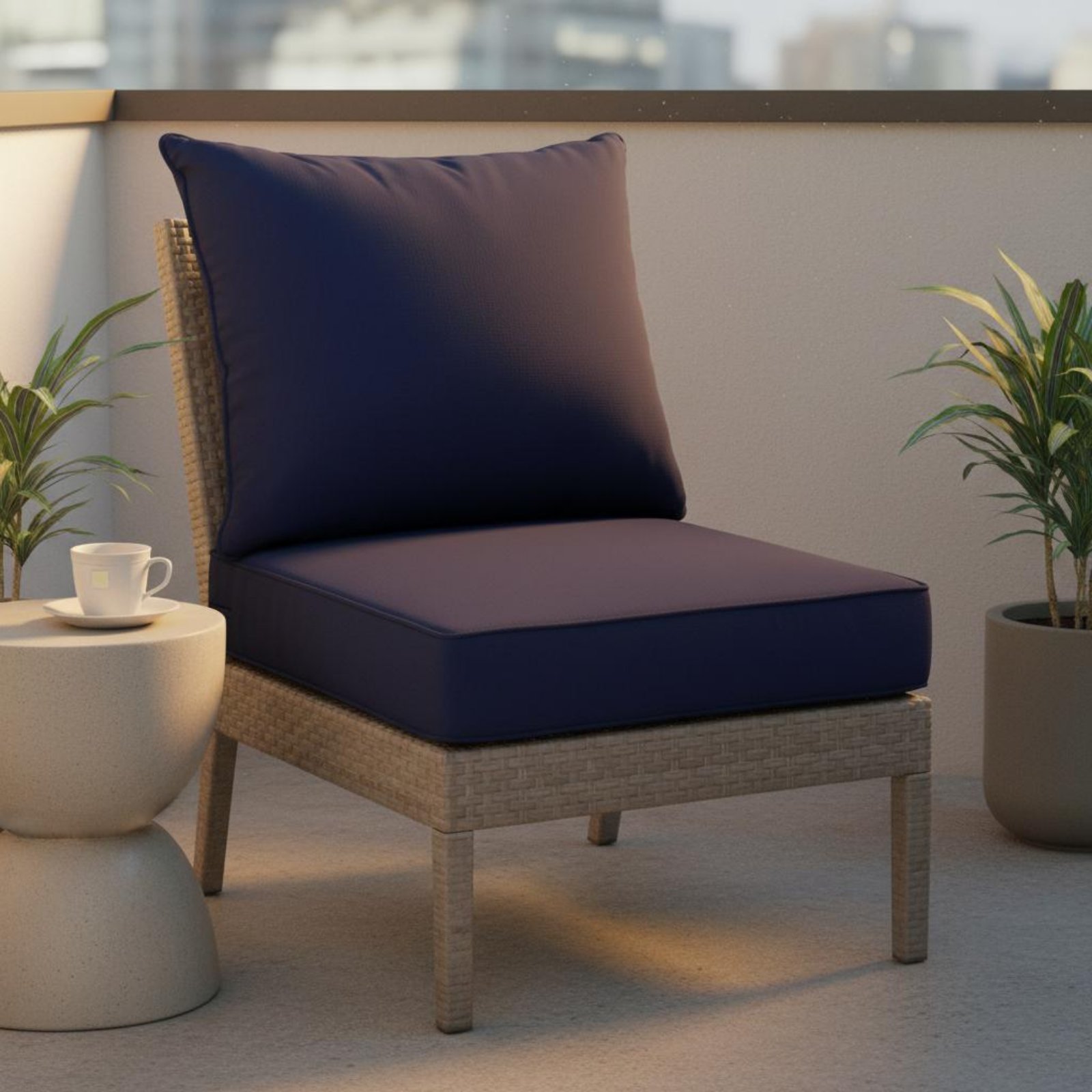 Outdoor Furniture For Patio - Coussin de chaise de patio avec