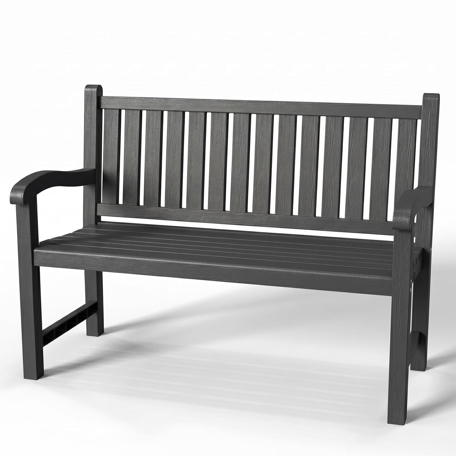 Outdoor Furniture Resin - Banc d'extérieur 2 places en résine,