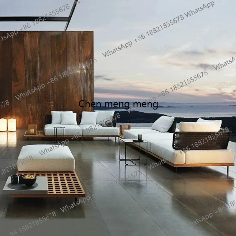 Canapés de jardin en teck de s - Outdoor Furniture Japanese Style avis et prix