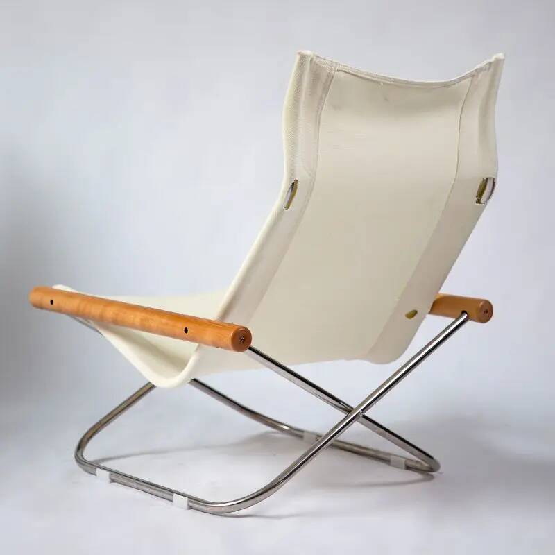 Chaise longue pliante en toile - Outdoor Furniture Japanese Style avis et prix