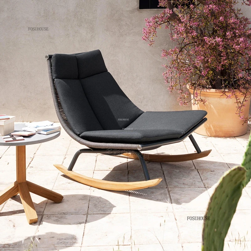 ✿ 。 Fauteuil à bascule de balc - Outdoor Furniture Japanese Style avis et prix