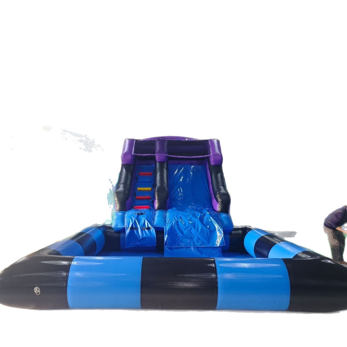 Toboggan gonflable en PVC, ven - Outdoor Furniture Sale avis et prix