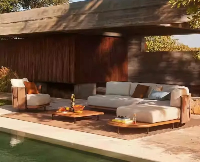 Canapé d'extérieur en rotin de - Outdoor Furniture Rattan avis et prix