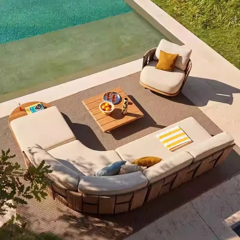 Canapé d'extérieur en rotin de - Outdoor Furniture Rattan avis et prix