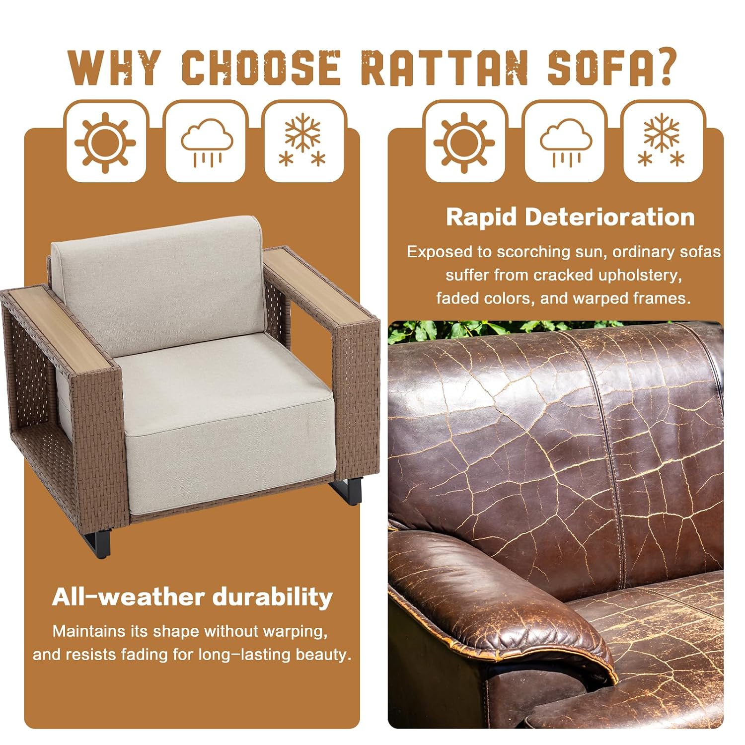 Ensemble de meubles de patio d - Outdoor Furniture Rattan avis et prix