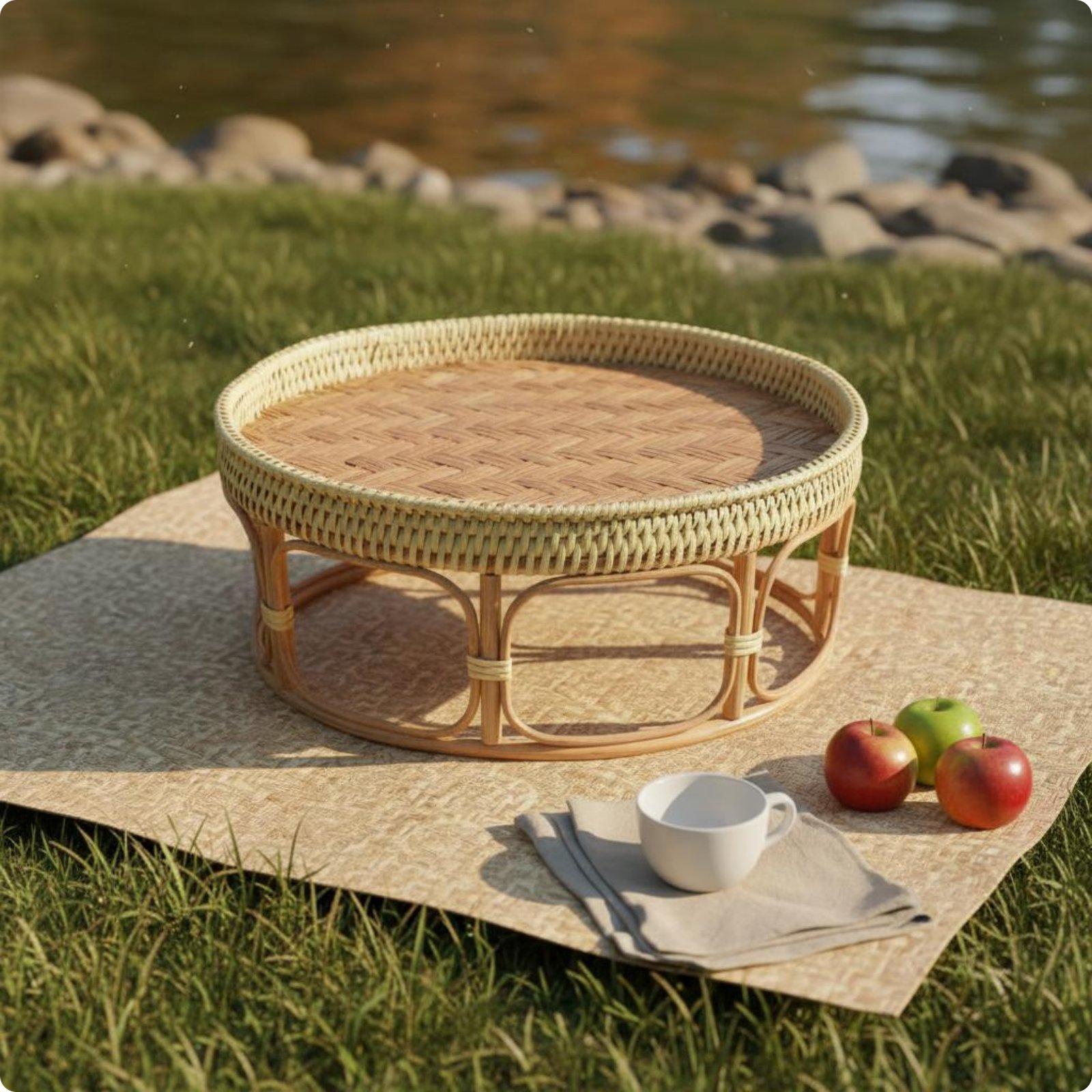 Table à thé en rotin légère, t - Outdoor Furniture Rattan avis et prix