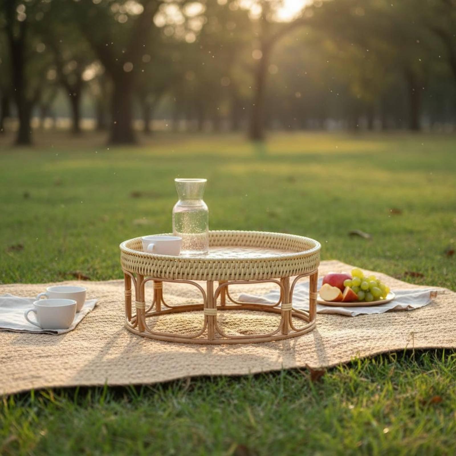 Table à thé en rotin légère, t - Outdoor Furniture Rattan avis et prix