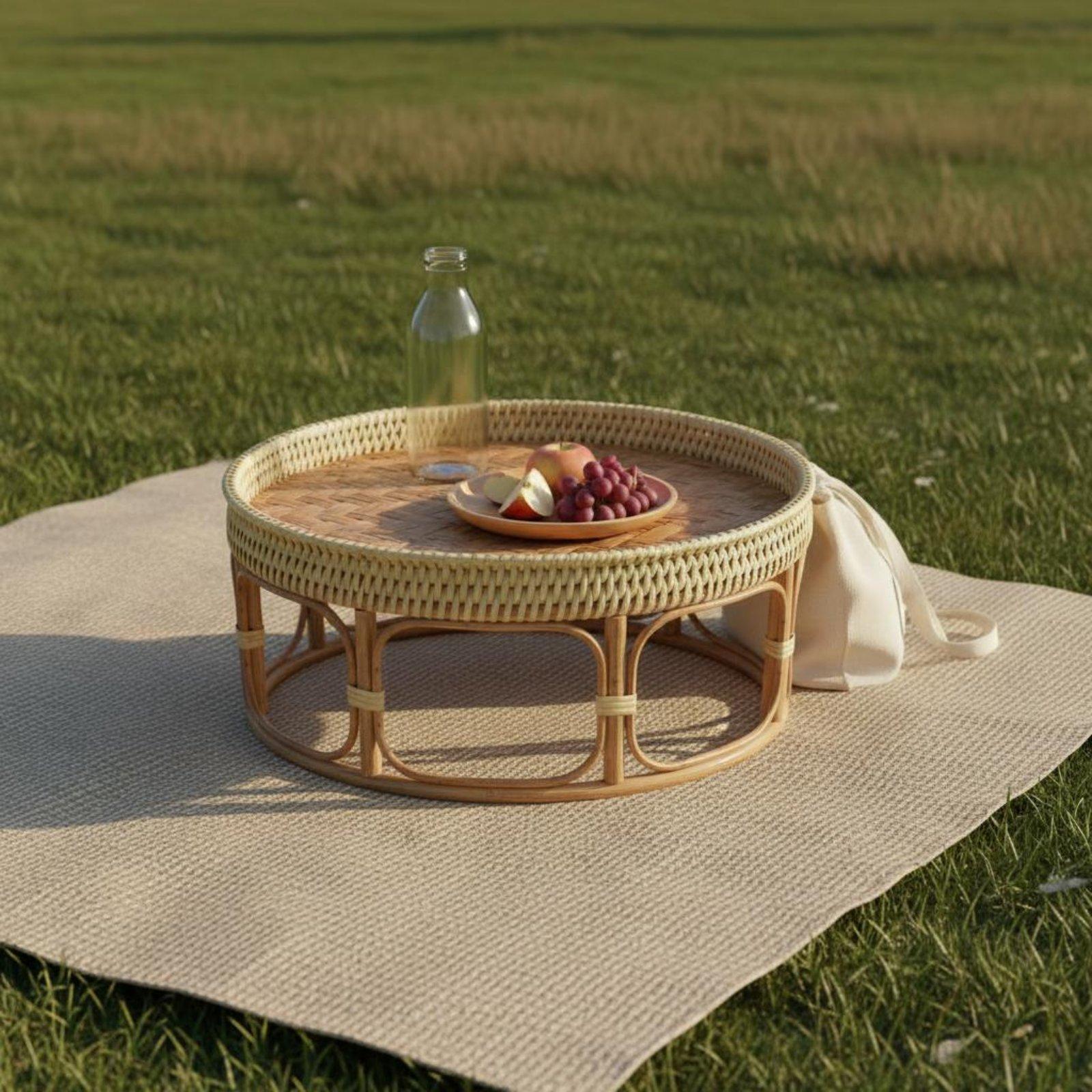 Table à thé en rotin légère, t - Outdoor Furniture Rattan avis et prix