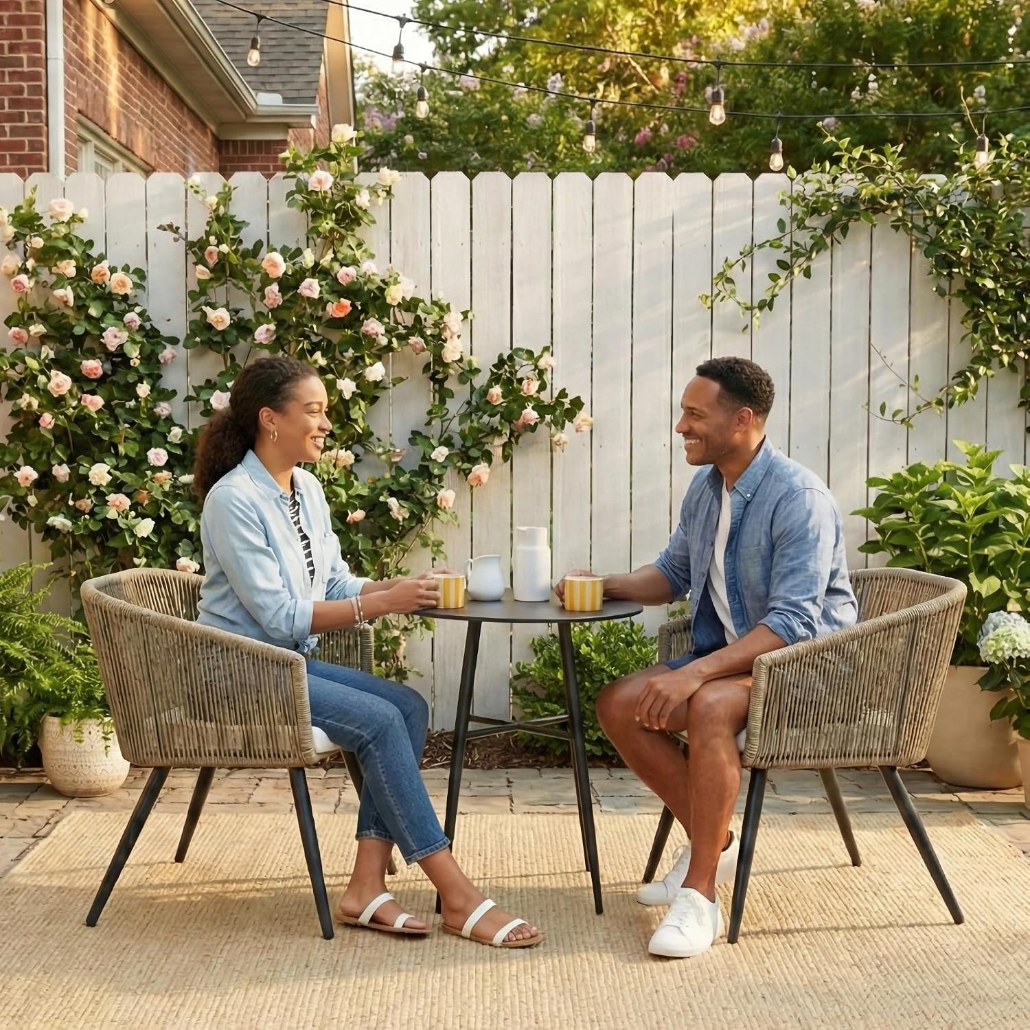 Chaises de salle à manger d'ex - Outdoor Furniture Rattan avis et prix