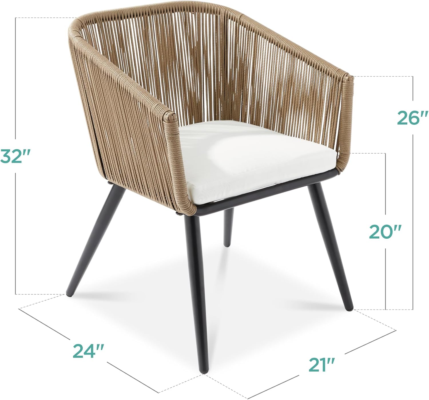 Chaises de salle à manger d'ex - Outdoor Furniture Rattan avis et prix