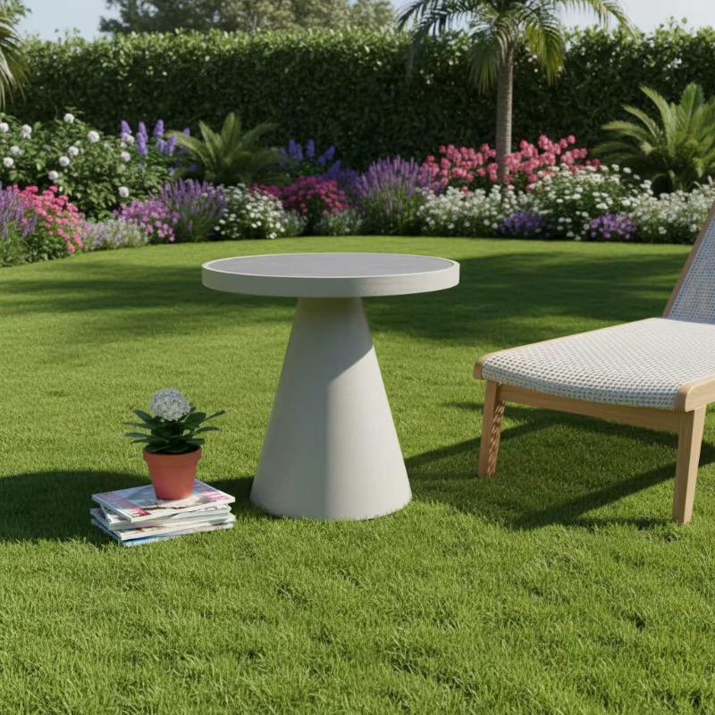 Table basse ronde nordique mod - Outdoor Furniture Japanese Style avis et prix