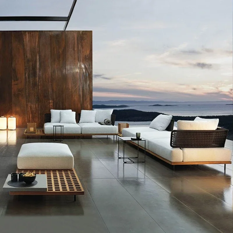 Style japonais simplicité teck - Outdoor Furniture Japanese Style avis et prix