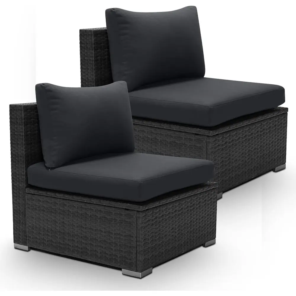 Ensemble de meubles de patio e - Outdoor Furniture Grey avis et prix